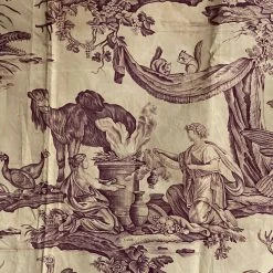 Vintage 19th Century French Fabric Fragment Textiles & Rugs