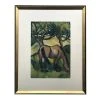 Vintage Horse Painting By Evelin Bodfish Bourne Art & Objects