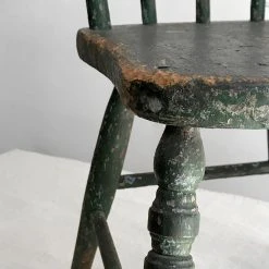 Vintage 19th Century Painted Child's Chair