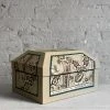 Object D'art Antoinette Poisson Medium Wedding Box In Guirlandes De Fleurs 1A