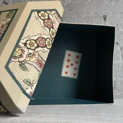 Object D'art Antoinette Poisson Medium Wedding Box In Guirlandes De Fleurs 1A