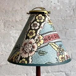 Antoinette Poisson Lamp Shade In Guirlandes De Fleurs No. 1A Furniture & Lighting