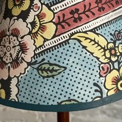 Antoinette Poisson Lamp Shade In Guirlandes De Fleurs No. 1A Furniture & Lighting