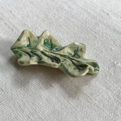 Nathalie Lete Small Green Leaf Sculpture Object D'art