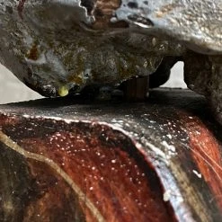 Vintage Antique Carved Austrian Skull