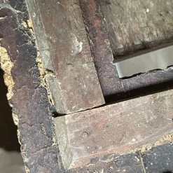 Vintage Frames Antique Black Forest Carved Frame (F602)