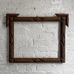 Vintage Antique Black Forest Carved Frame (F604) Frames