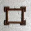 Vintage Frames Antique Black Forest Carved Frame (F605)