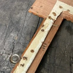 Vintage Frames Antique Black Forest Carved Frame (F605)