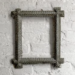 Vintage Frames Antique Black Forest Carved Frame (F607)