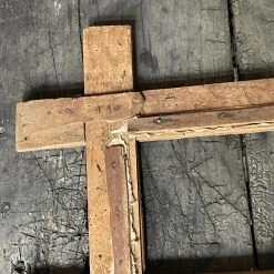 Vintage Frames Antique Black Forest Carved Frame (F608)