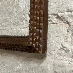 Vintage Frames Antique Black Forest Carved Frame (F617)