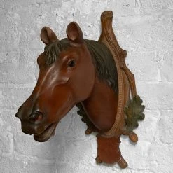 Vintage Vintage & Antiques Antique Black Forest Carved Horse