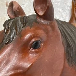 Vintage Vintage & Antiques Antique Black Forest Carved Horse