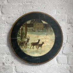 Vintage Antique German Painted Target Vintage & Antiques