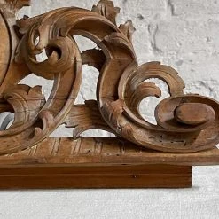 Vintage 18th Century Austrian Wooden Architectural Element Vintage & Antiques