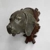 Vintage Black Forest Carved Dog Head Vintage & Antiques