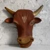 Vintage Vintage & Antiques Antique Black Forest Carved Cow