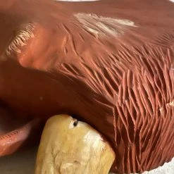 Vintage Vintage & Antiques Antique Black Forest Carved Cow