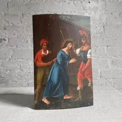 Vintage Antique Religious Painting Vintage & Antiques