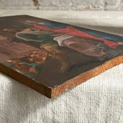 Vintage Antique Religious Painting Vintage & Antiques