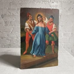 Vintage Antique Religious Painting