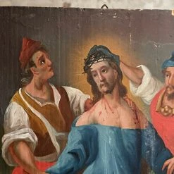 Vintage Antique Religious Painting