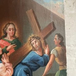 Vintage Vintage & Antiques Antique Religious Painting