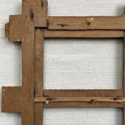 Vintage Antique Black Forest Carved Frame (SF607)