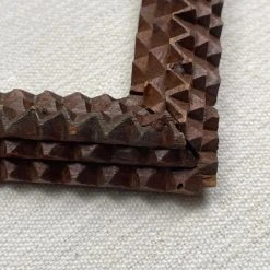 Vintage Frames Antique Black Forest Carved Frame (SF609)