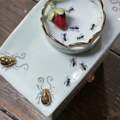 Botticelli Ceramics Dining & Tabletop Blue Bug Jar