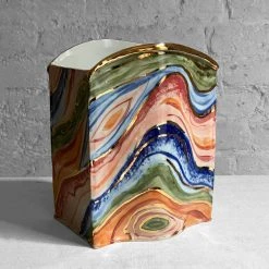 Botticelli Ceramics Grand Marble Vase