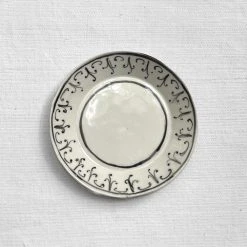 Botticelli Ceramics Dining & Tabletop Black Slipware Dish (BC57)