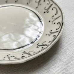 Botticelli Ceramics Dining & Tabletop Black Slipware Dish (BC57)