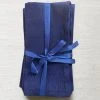 Dining & Tabletop Set Of 6 Busatti Napkin Set In Dark Blue