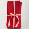 Set Of 6 Busatti Napkin Set In Red Dining & Tabletop
