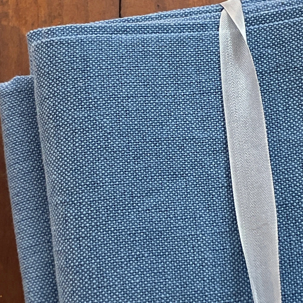 Set Of 6 Busatti Napkin Set In Celeste Blue 4 Set Of 6 Busatti Napkin Set In Celeste Blue
