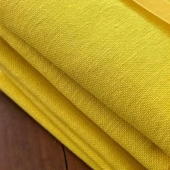 Set Of 6 Busatti Napkin Set In Bright Yellow