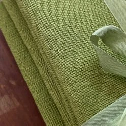Dining & Tabletop Set Of 6 Busatti Napkin Set In Olive Green
