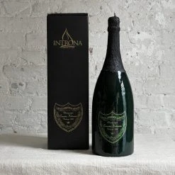 Cereria Introna Large Antica Cereria Champagne Candle With Dark Label Art & Objects