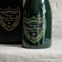 Cereria Introna Large Antica Cereria Champagne Candle With Dark Label Art & Objects