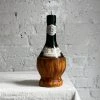 Cereria Introna Fiaschetto Vino White Wine Basket Bottle Candle Art & Objects