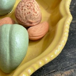 Vintage Trompe L'oeil Small Nuts Plate