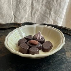 Dining & Tabletop Vintage French Trompe L'oeil Round Chocolate Plate