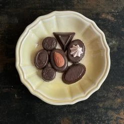 Dining & Tabletop Vintage French Trompe L'oeil Round Chocolate Plate