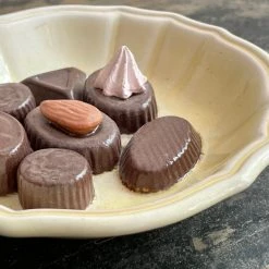Dining & Tabletop Vintage French Trompe L'oeil Round Chocolate Plate
