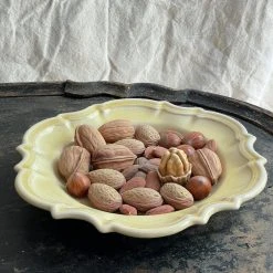 Vintage French Trompe L'oeil Large Nut Dish