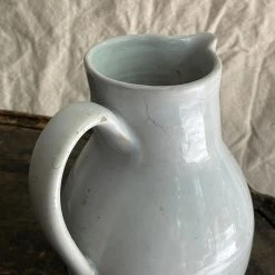 Vintage 19th Century French Huile Pitcher Dining & Tabletop