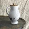 Vintage Dining & Tabletop 19th Century French Huile Pitcher With Lid