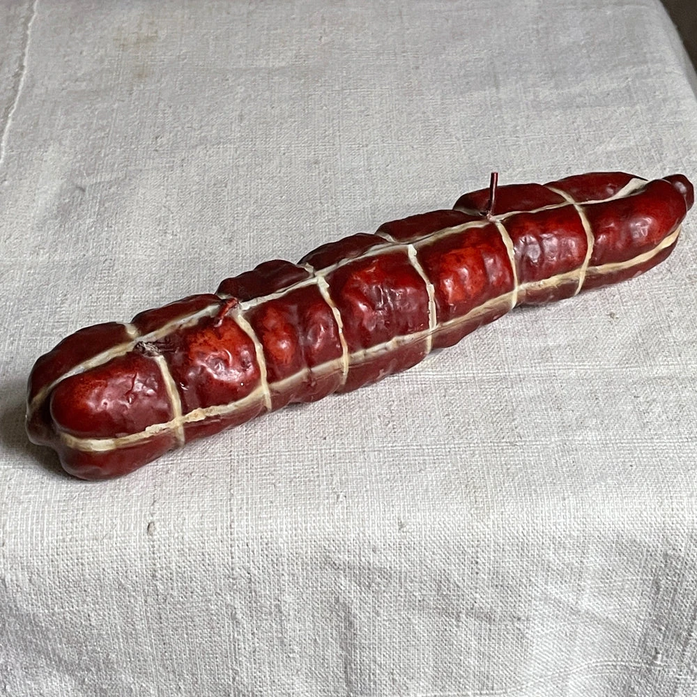 Cereria Introna Salame & Soppresseta Wrapped Salami Candles Art & Objects 6 Cereria Introna Salame & Soppresseta Wrapped Salami Candles Art & Objects